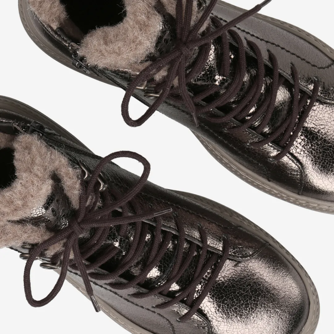 Paul Green Lace-up ankle boot with warm lining