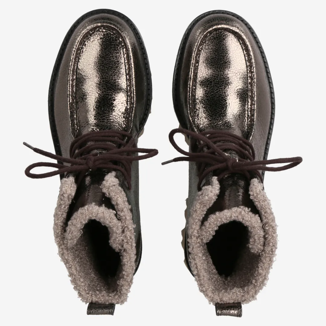 Paul Green Lace-up bootie with warm lining